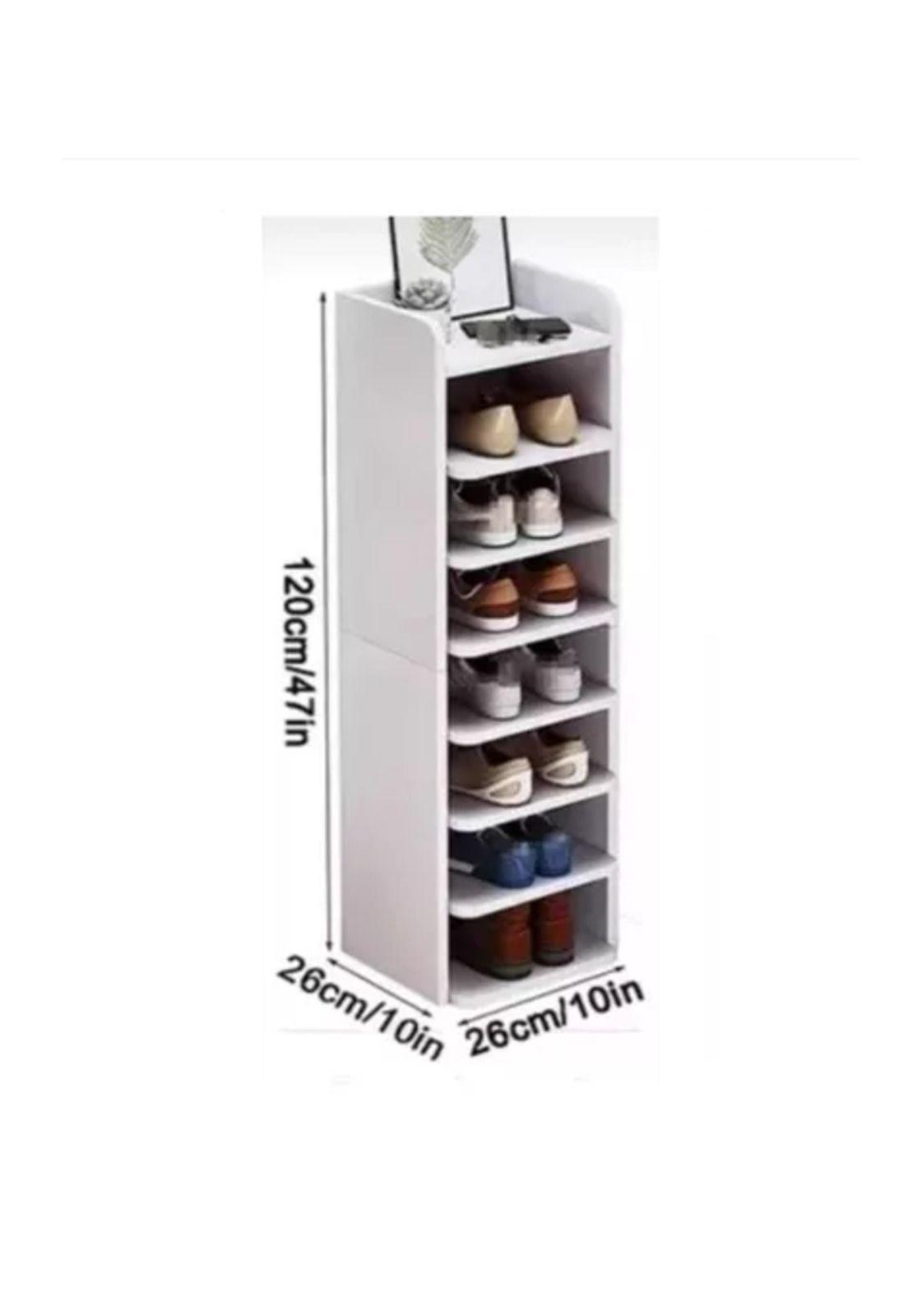 Organizador armable de zapatos 8 niveles para closet-1