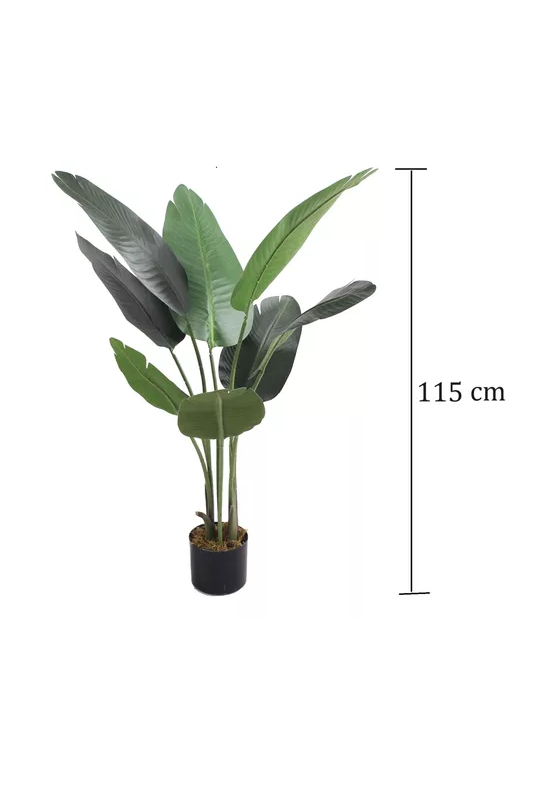 Planta Artificial Decorativa 115m Decoración Hogar Exterior-2