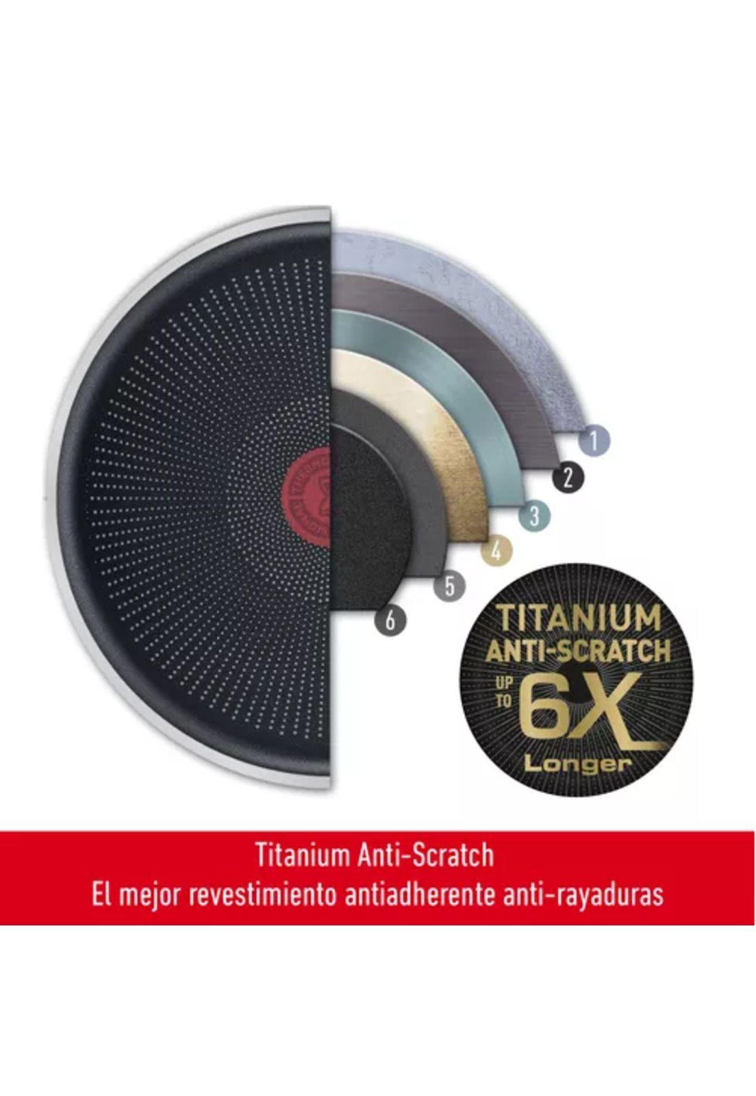 Panquequera de 25 cm, Unlimited, Tefal, color negro-2