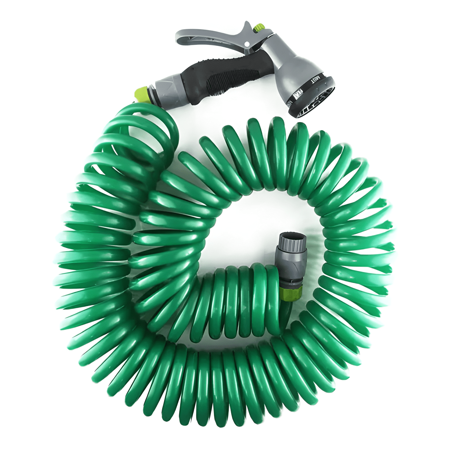Manguera extensible con pistola 15 mts Verde-0