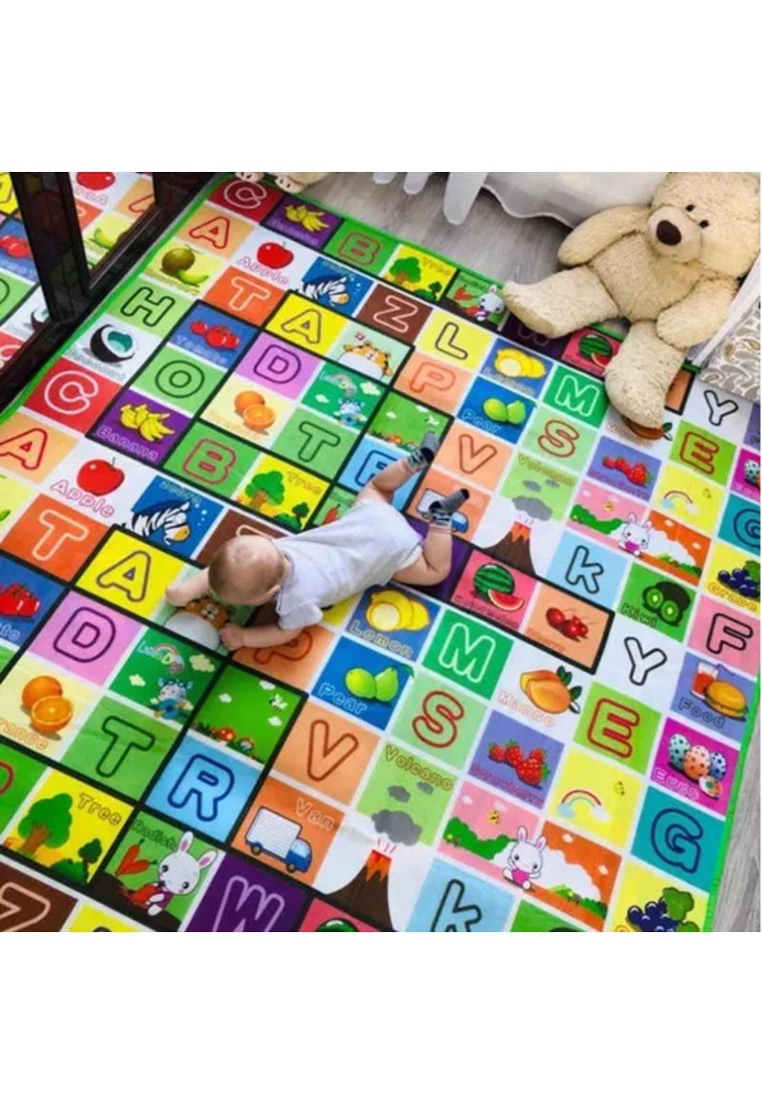 2 alfombras lavables infantiles, antigolpes, para niños y bebés, x2-2