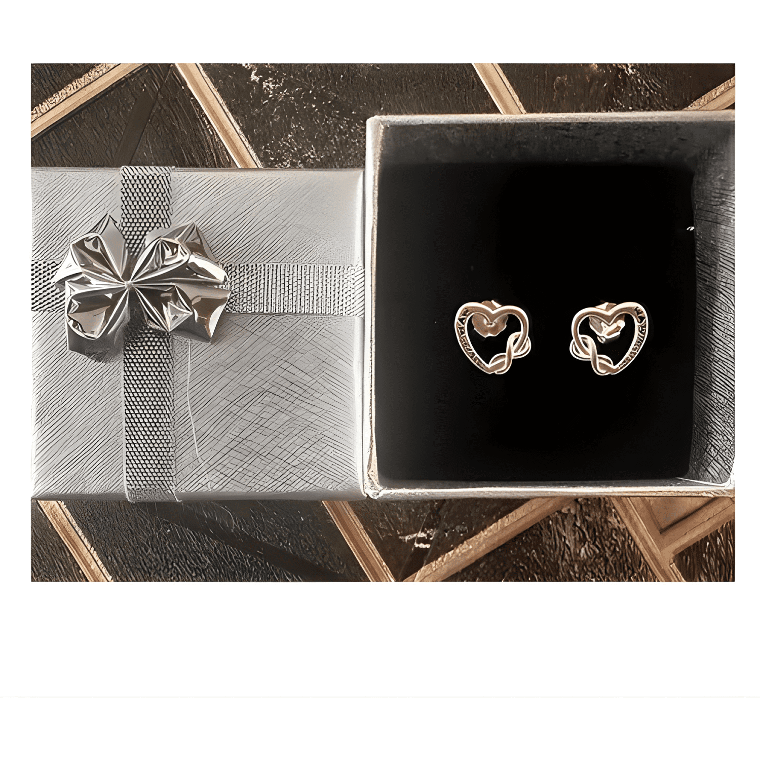 Aros Plata Fina Corazón Te Amo Mamá Regalo Día Madre Mujer-4