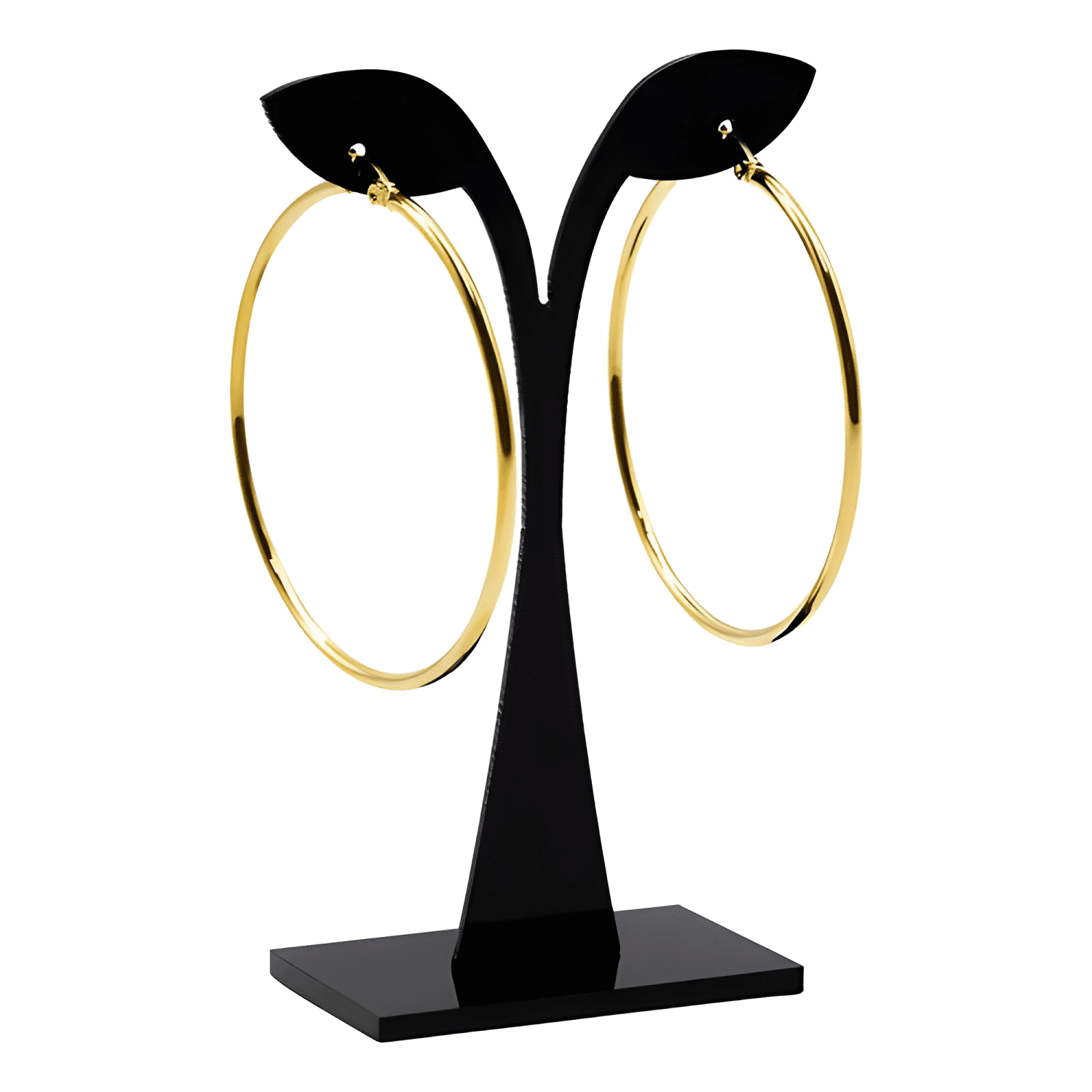 Aros Argolla Acero Quirúrgico Argdw 50mm 1 Par Dorado #5-0