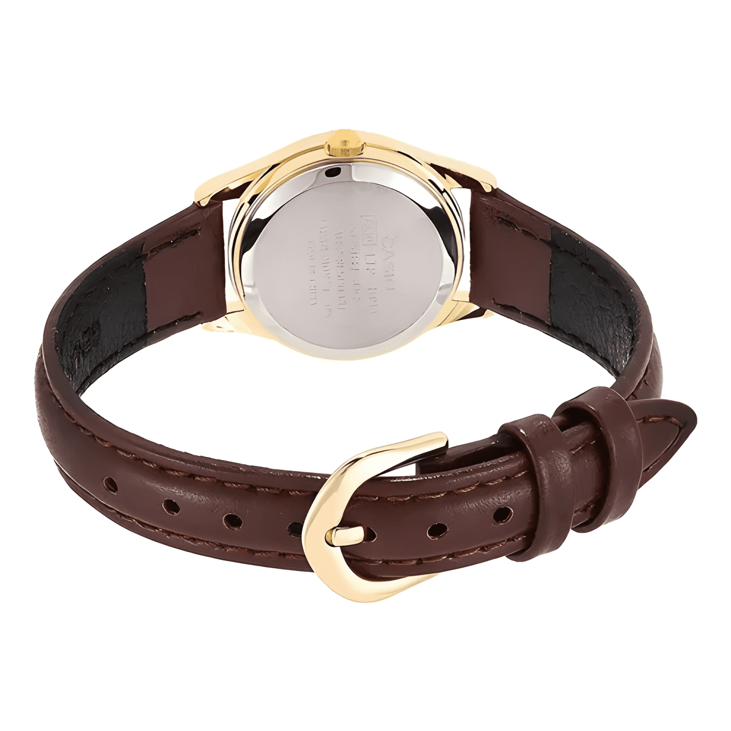 Ltp-1094q-7b4rd - reloj casio pulso cuero caja Dorado-3