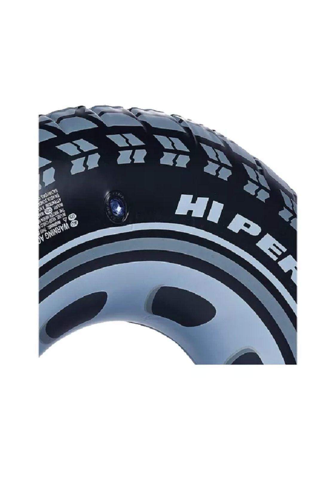 Flotador inflable anillo Intex Giant Tire Tube 91 cm negro-2