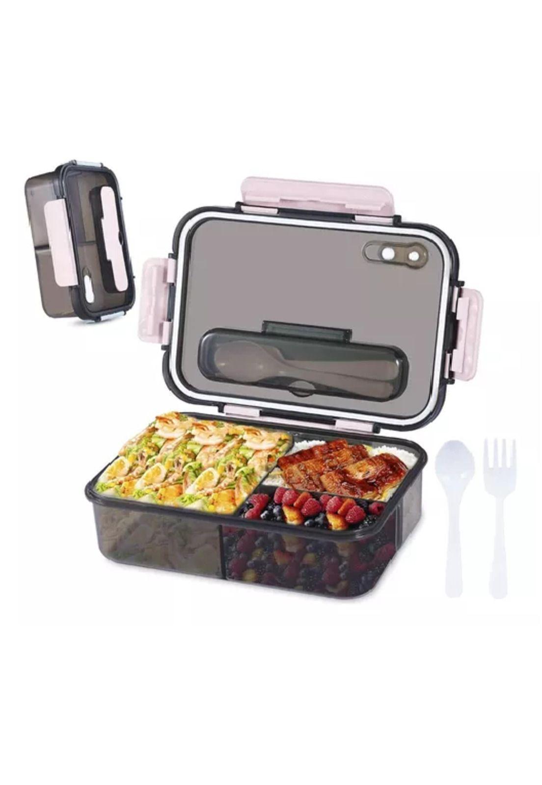 Fiambrera portátil térmica, lunch box de gran capacidad 1500 ml-0