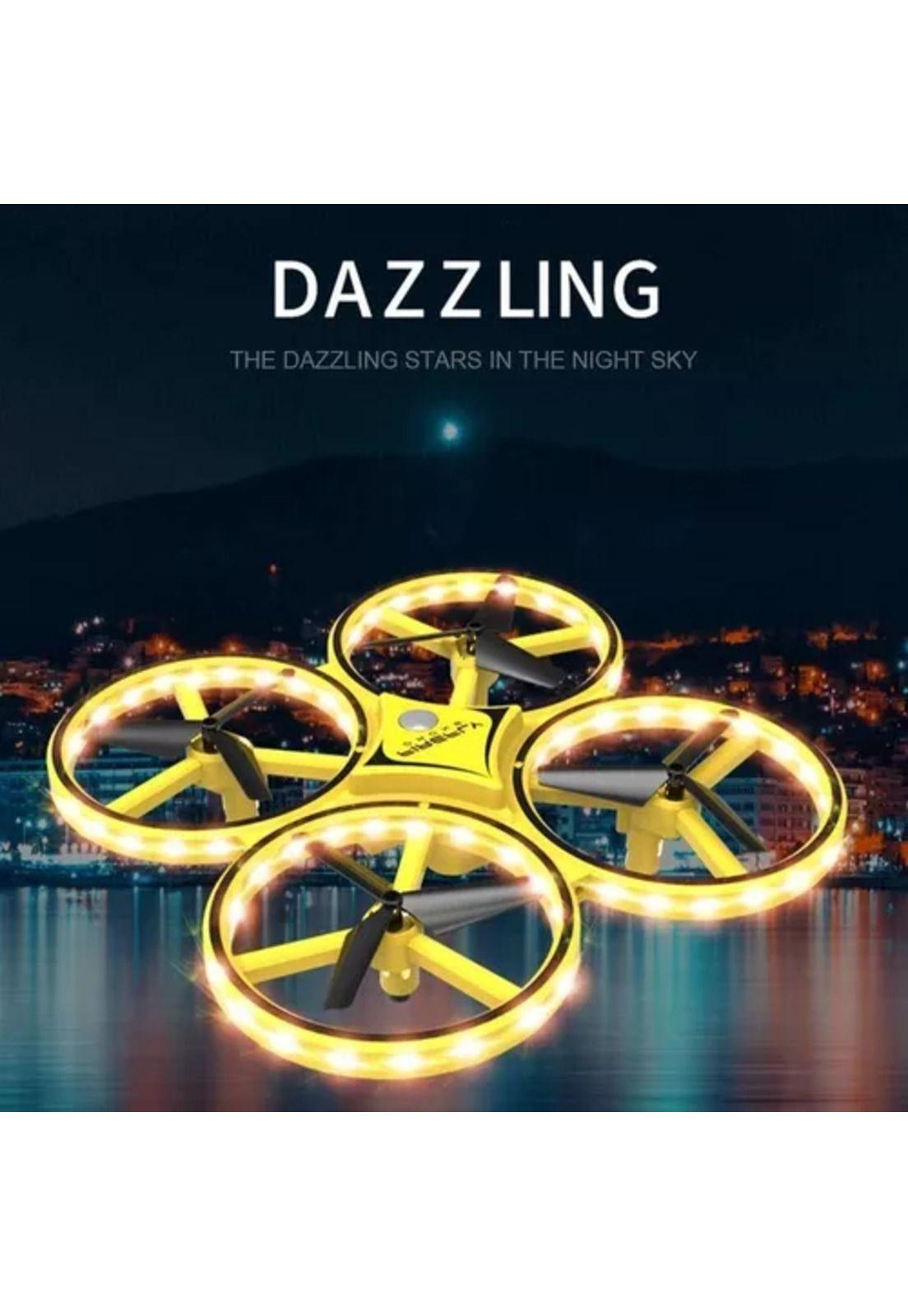 Drone Luciérnaga Control Remoto Color Amarillo-3