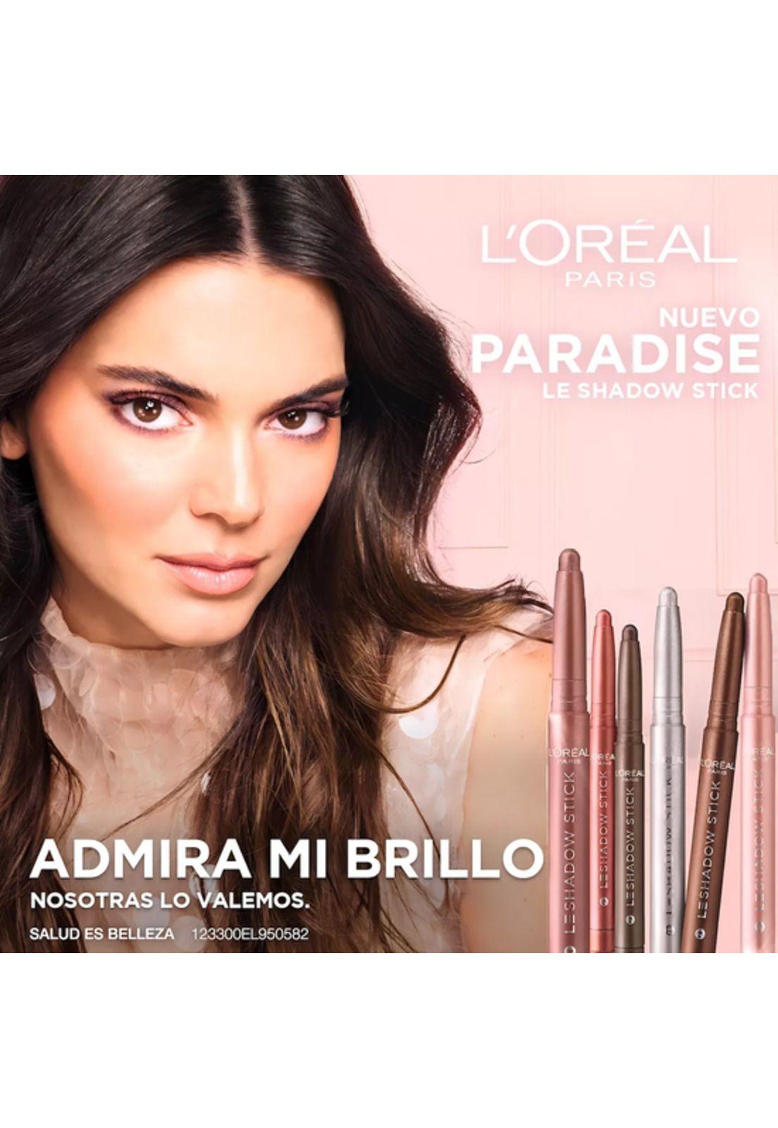 Sombra de Ojos Le Shadow Stick Cloudy Rose L'Oréal Paris-1