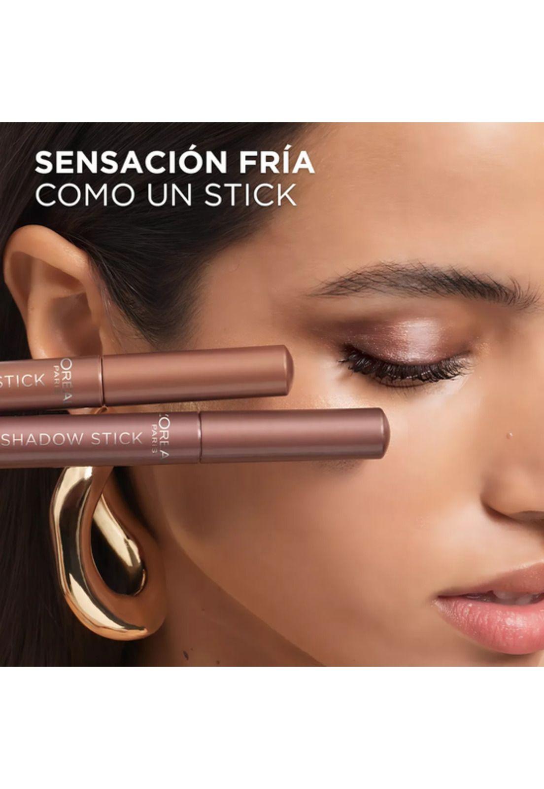 Sombra de Ojos Le Shadow Stick Cloudy Rose L'Oréal Paris-4