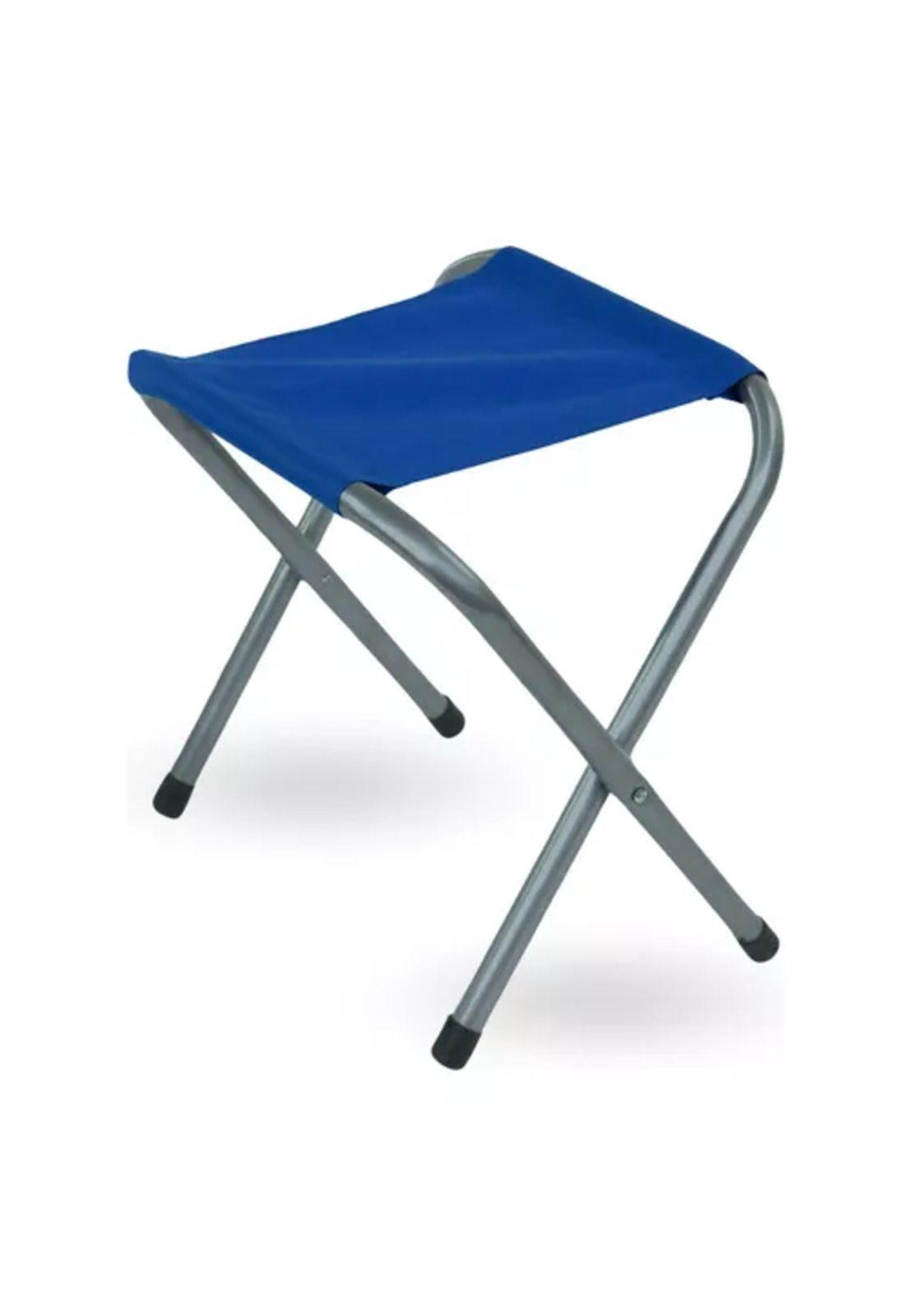 Asiento plegable para camping azul-0