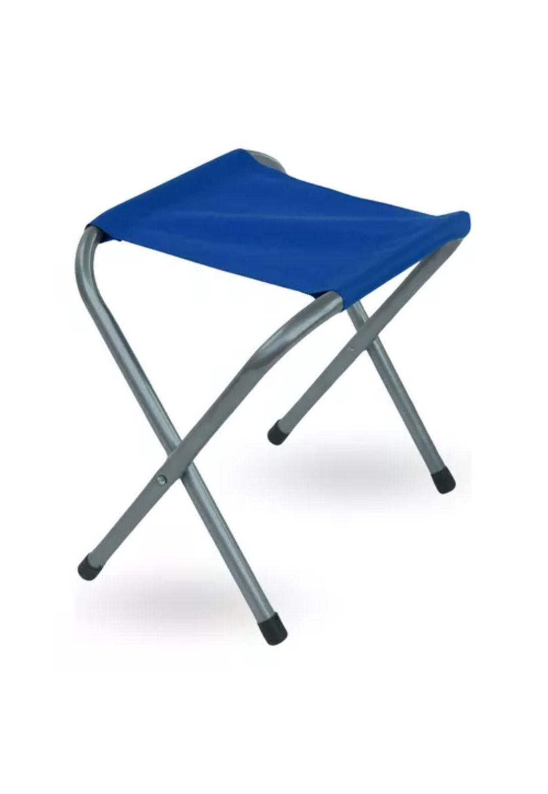 Asiento plegable para camping azul-1