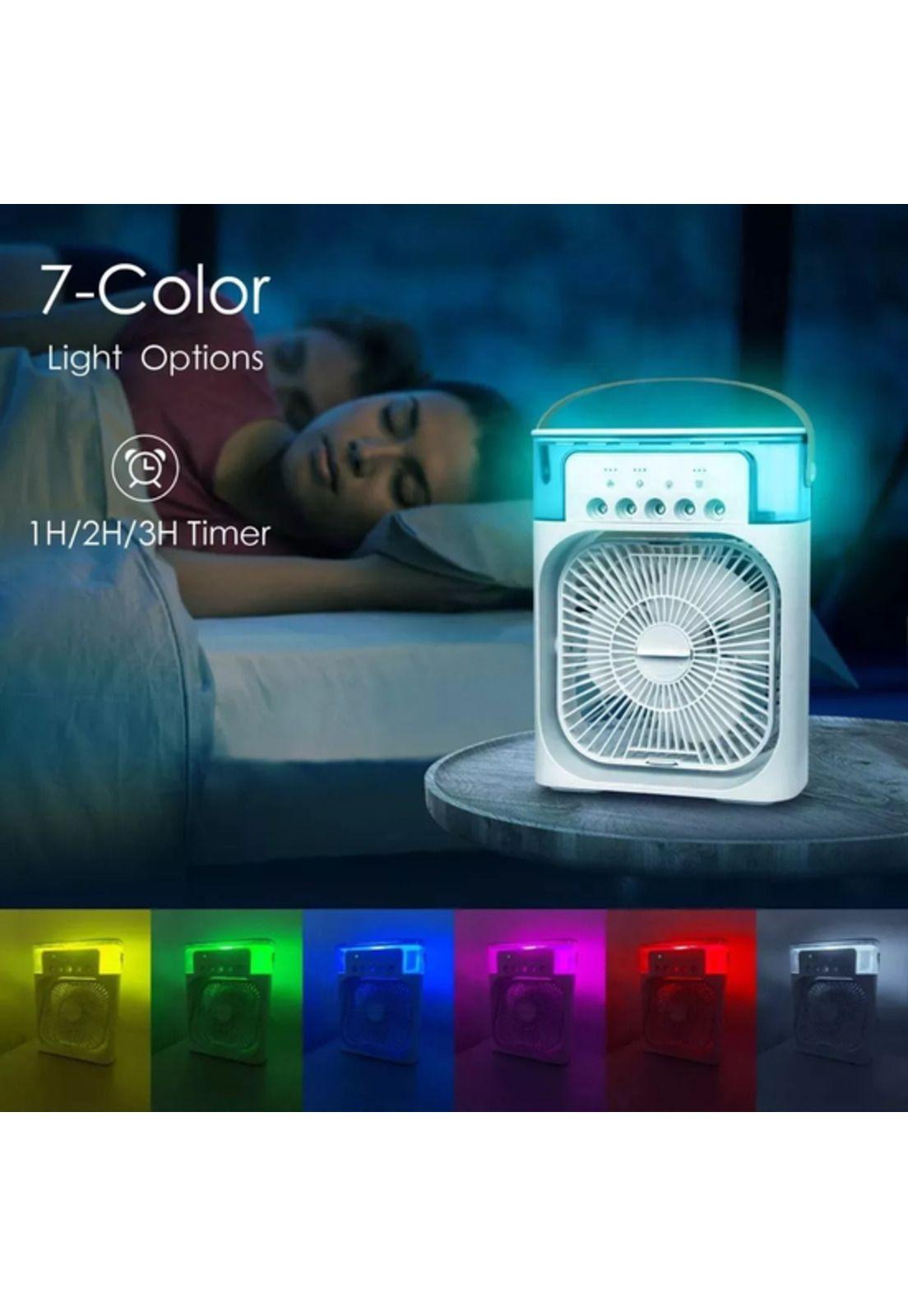 Climatizador portátil frío mini aire USB portátil 220V blanco-3