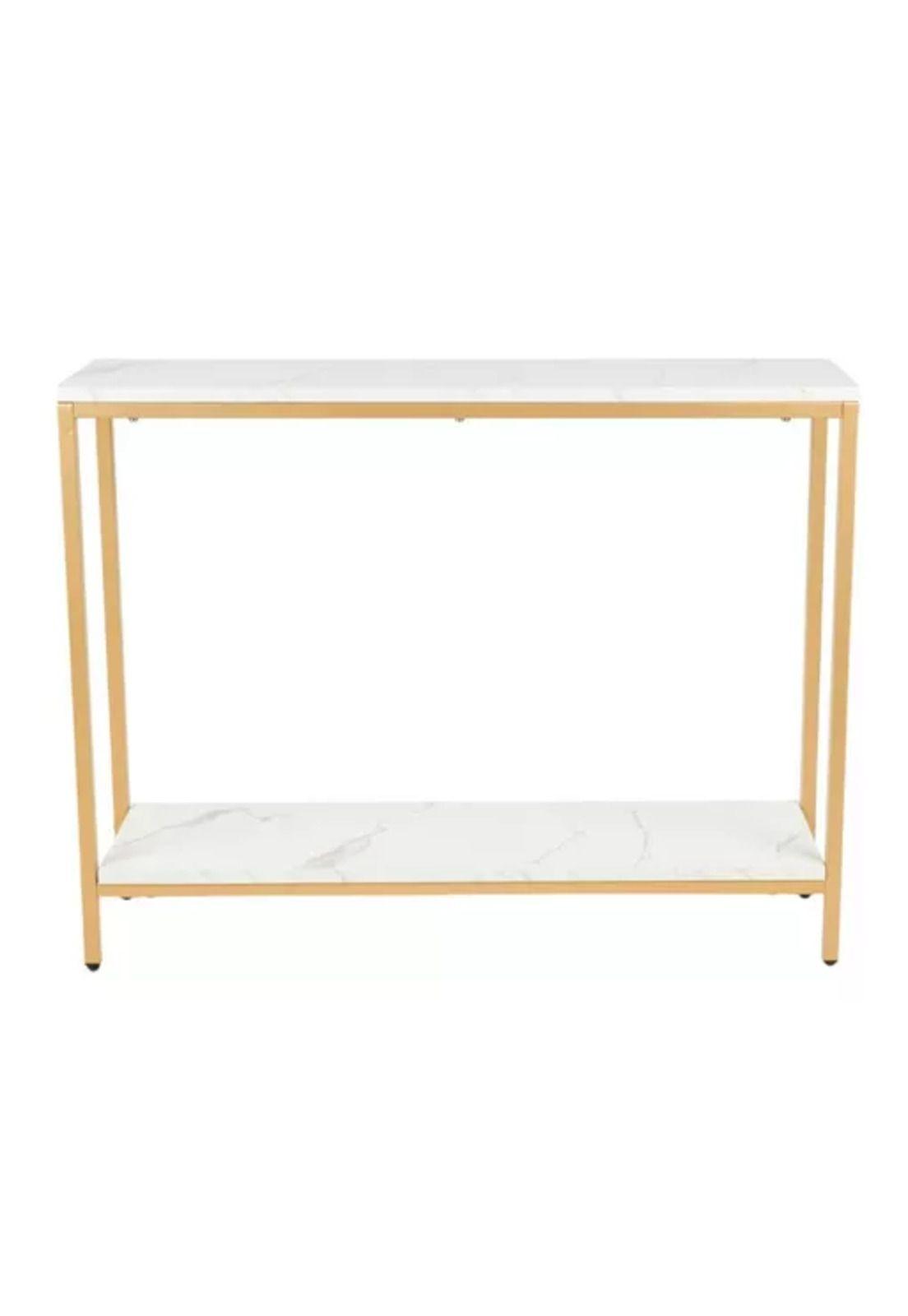 Arrimo White Stone, cubierta MDF mármol blanco-0