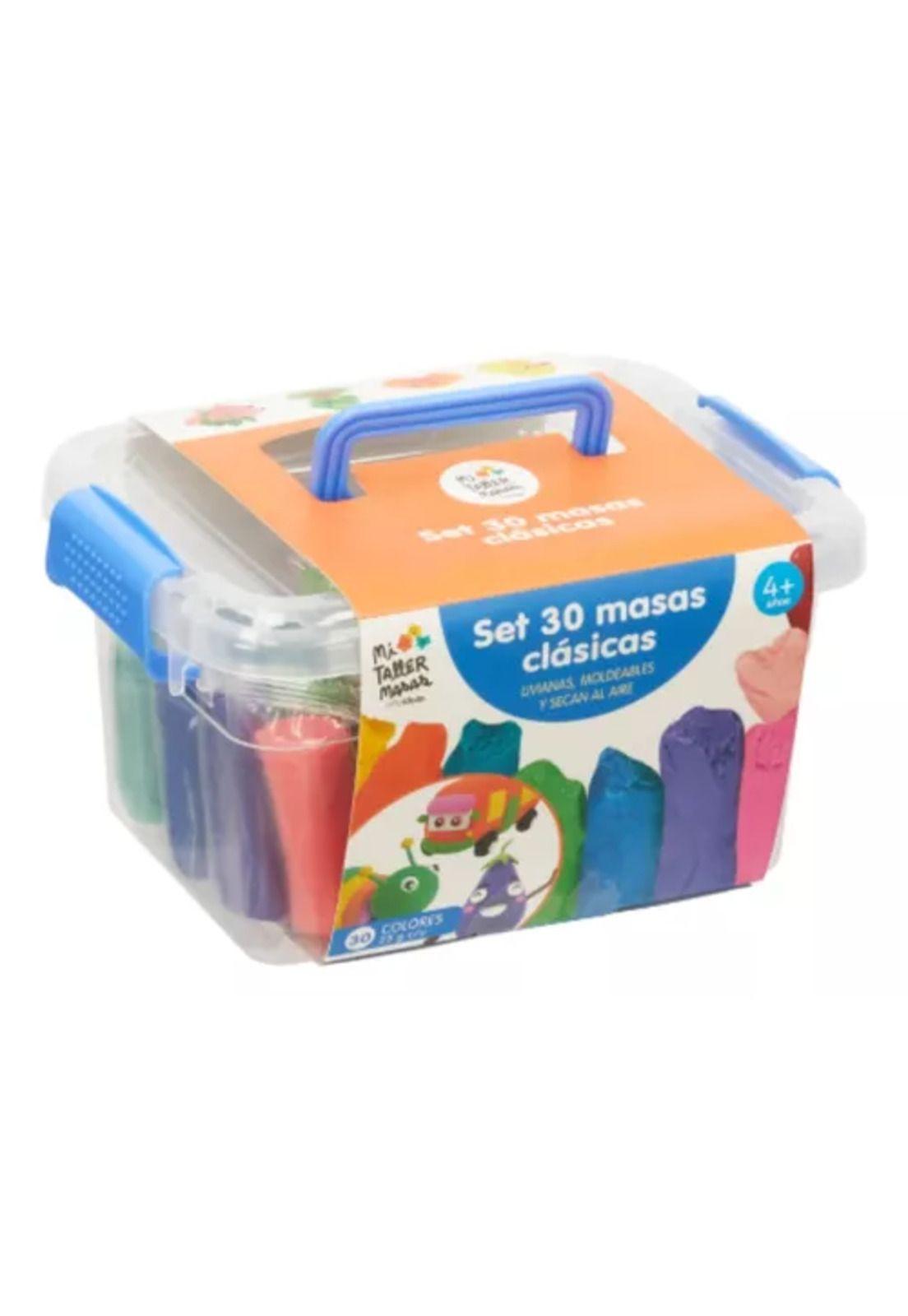 Masas moldeables plasticina con maleta juego para niños-1