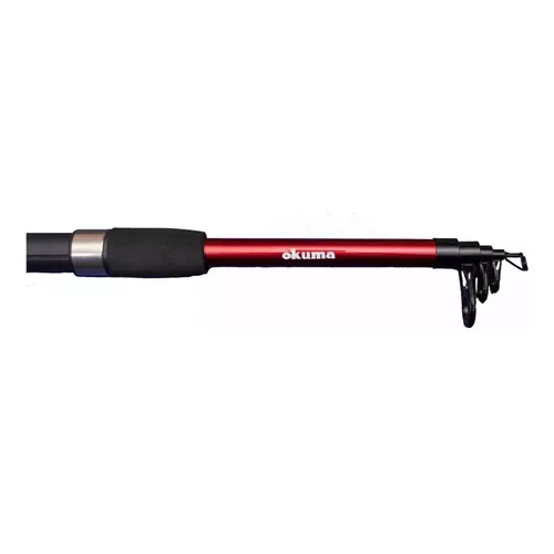 Caña telescópica Okuma Fulcrum 210 m 15-40 g color negro-2