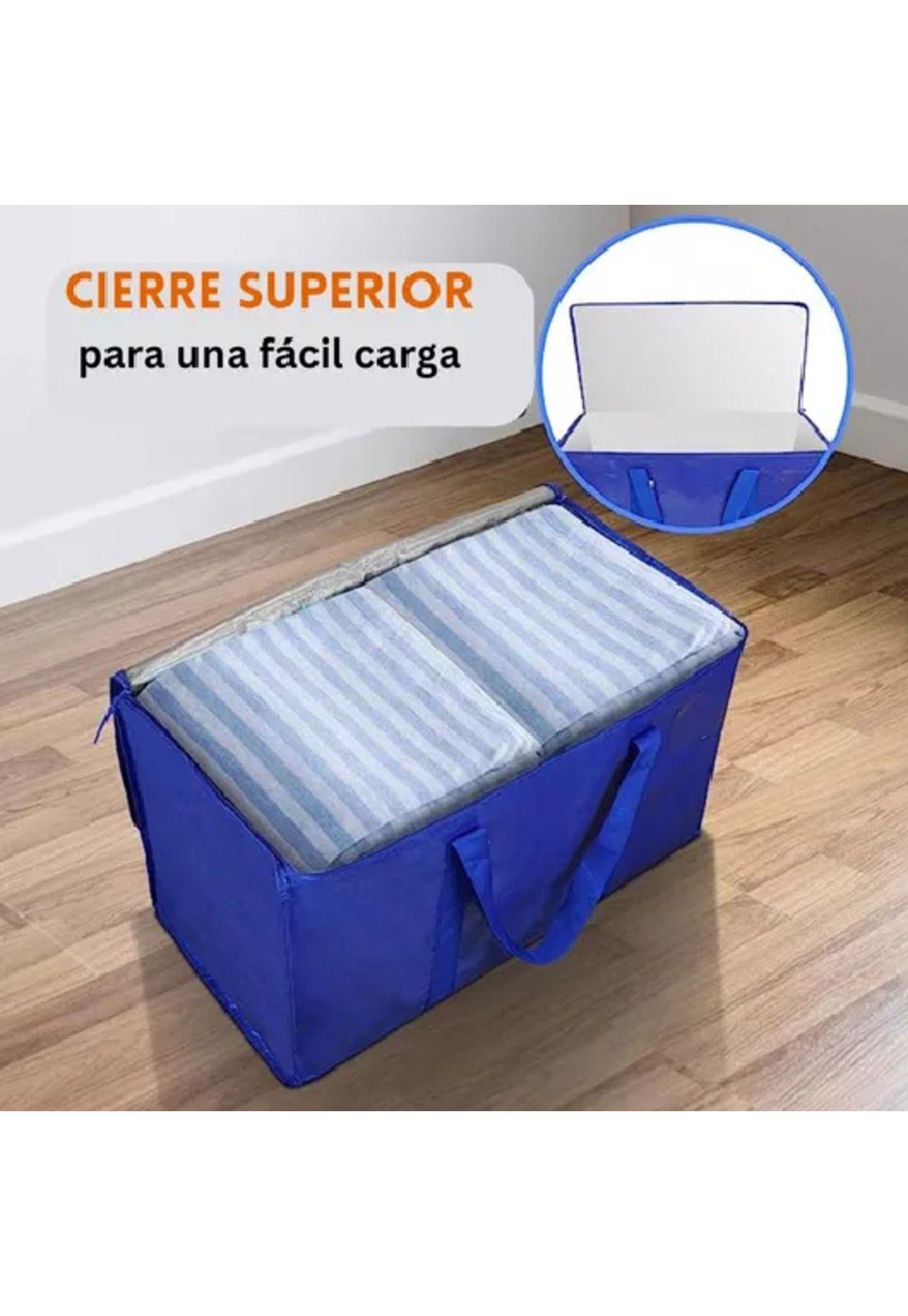Pack 6 Bolsas Mudanza Almacenamiento Extra Grande 90lts-5