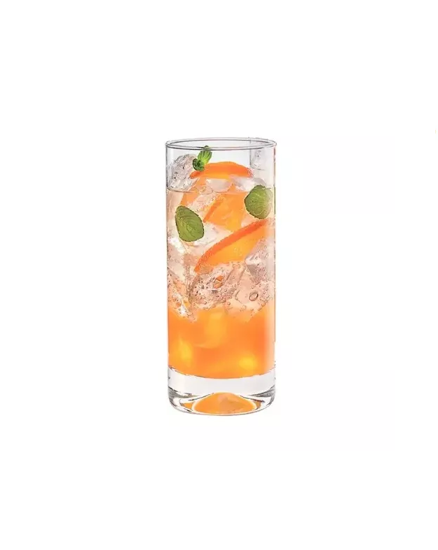 Set 6 Vasos Altos 450ml Manhattan Vidrio Trago Largo-2