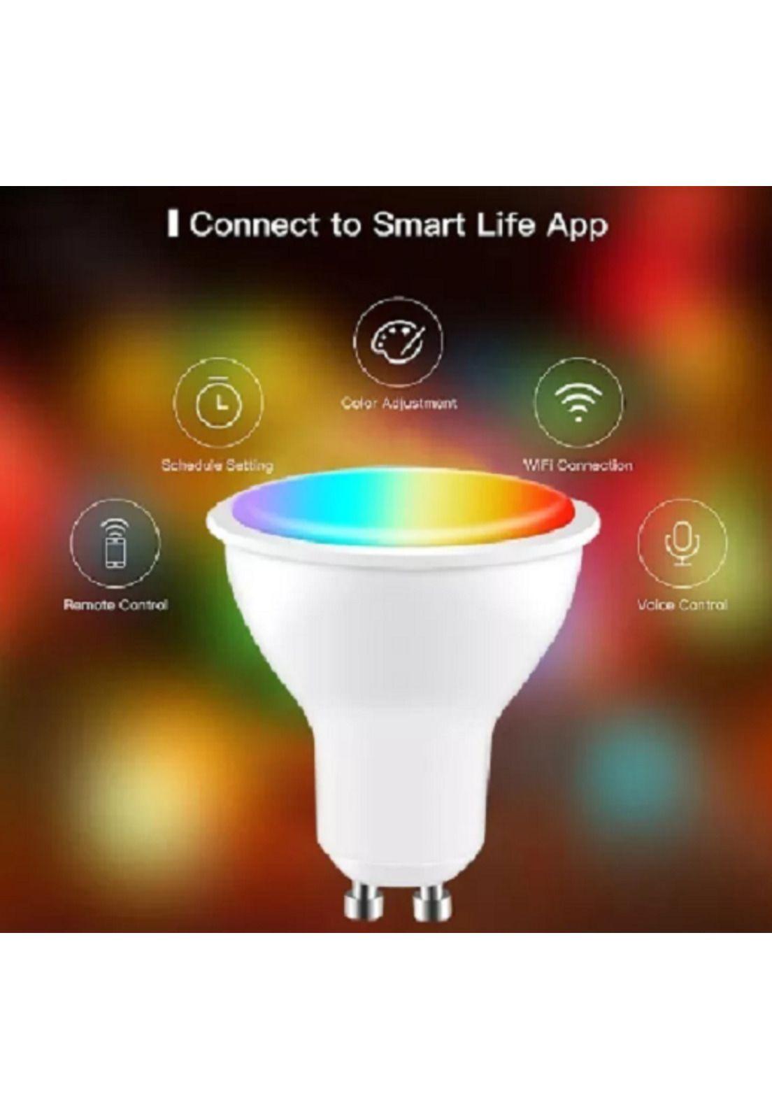 Ampolleta Inteligente Smart GU10 - Google - Alexa Megabright RGB-3