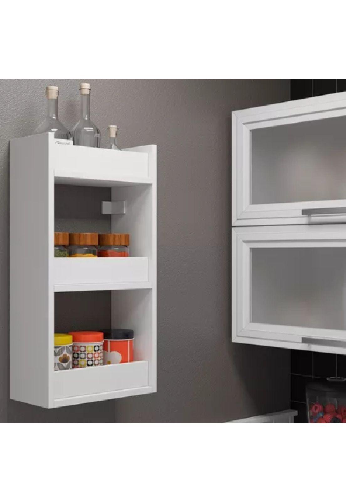 Repisa de 3 Niveles Slim Color Blanco-3