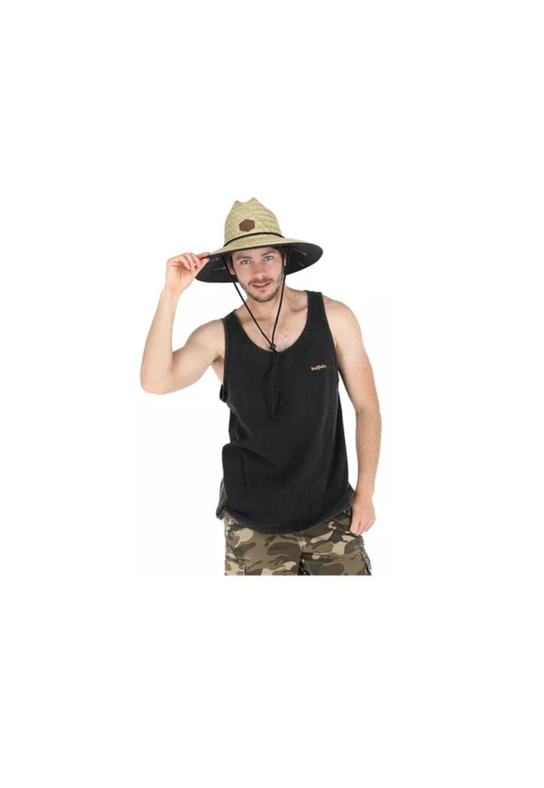 Sombrero de Paja Caucha para Hombre Buffalo-2