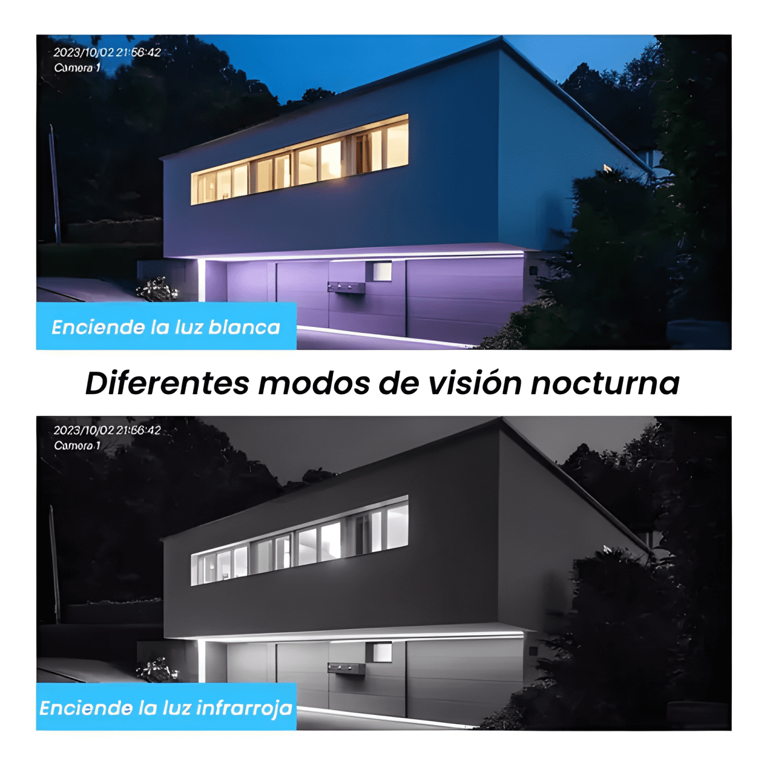 Camara de Seguridad Wifi Exterior 1080p 360° Vision !!-3