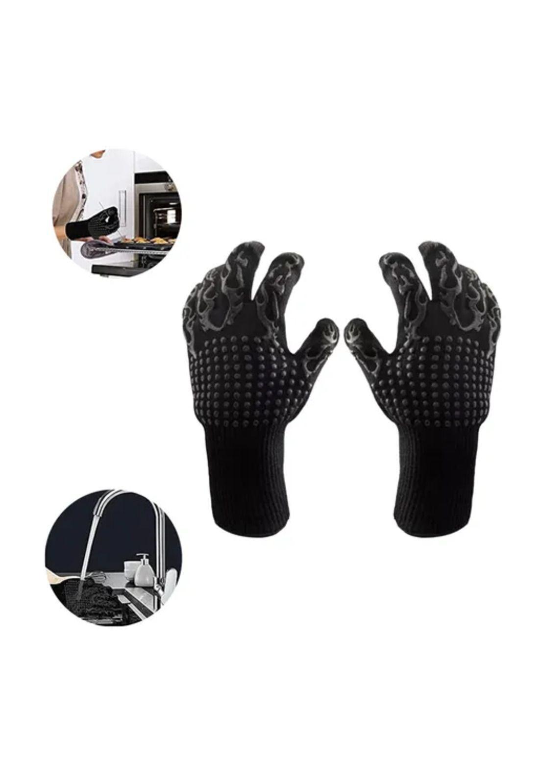 Guantes alta temperatura para parrilla y horno 2 unidades-2