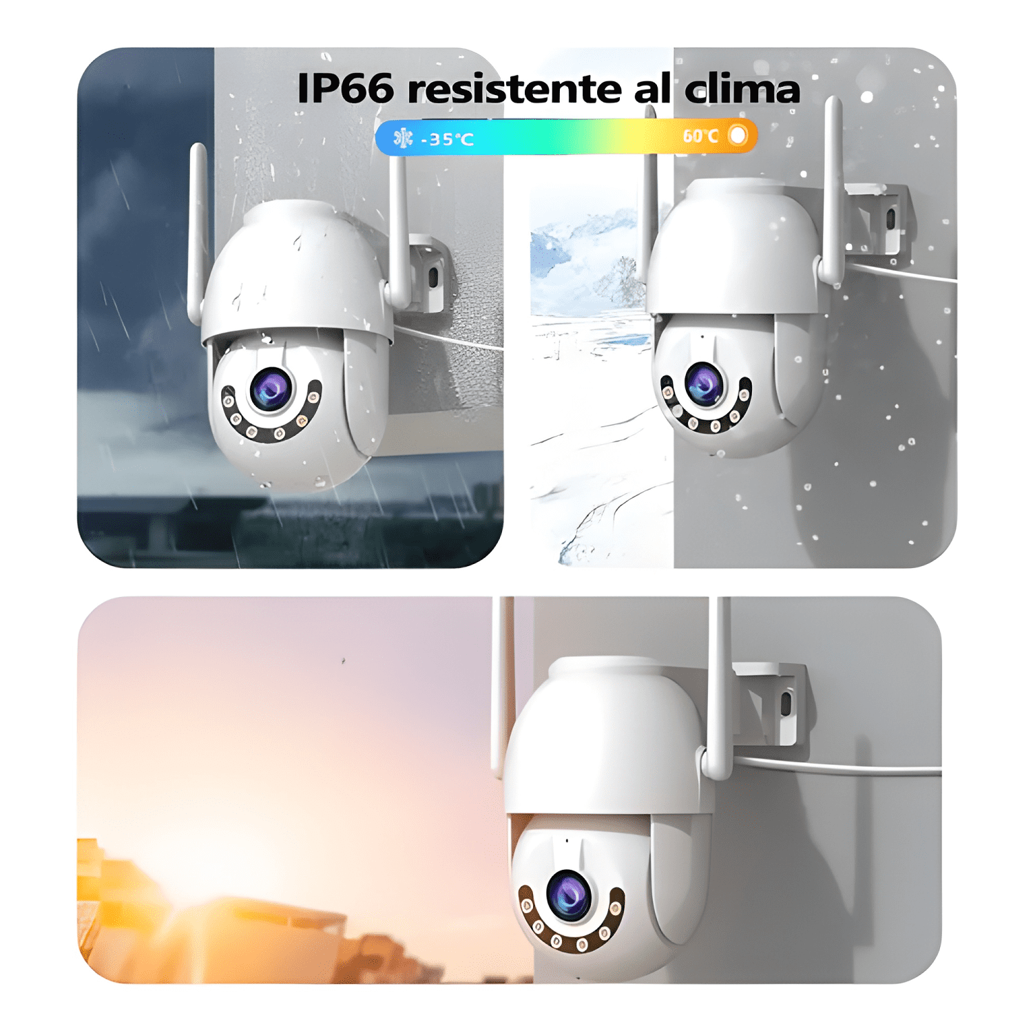 Cámara de Seguridad Wifi Exterior 5mp 360° Hd Ip Ptz Color-4