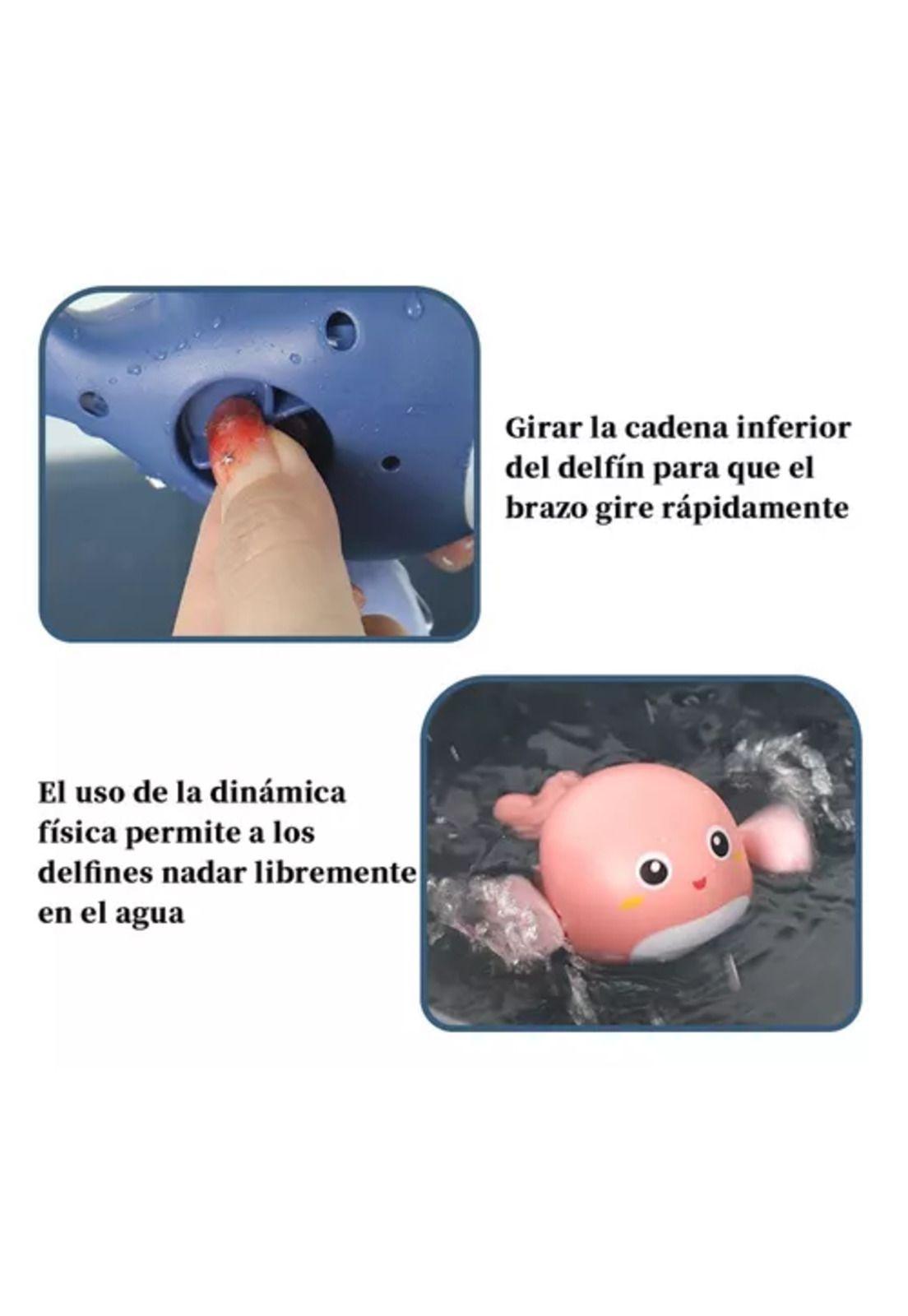 Pack de 5 juguetes de baño para bebé y niños, juguete bañera-2