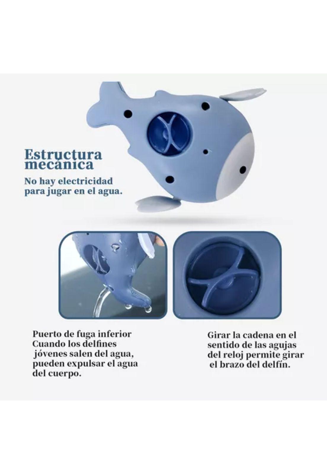 Pack de 5 juguetes de baño para bebé y niños, juguete bañera-5
