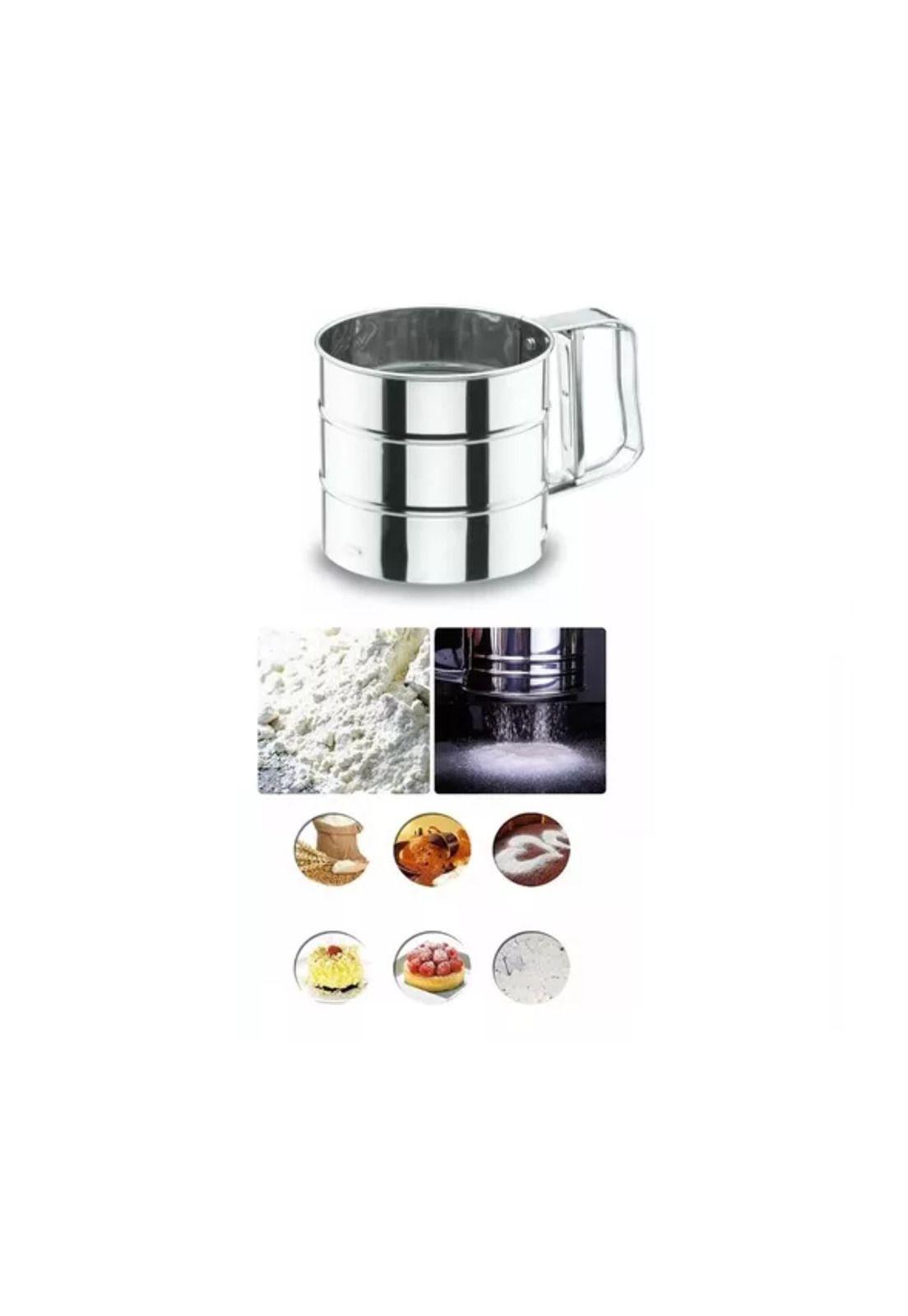 Tamizador Cernidor de Harina Manual 250g Acero Inoxidable-3