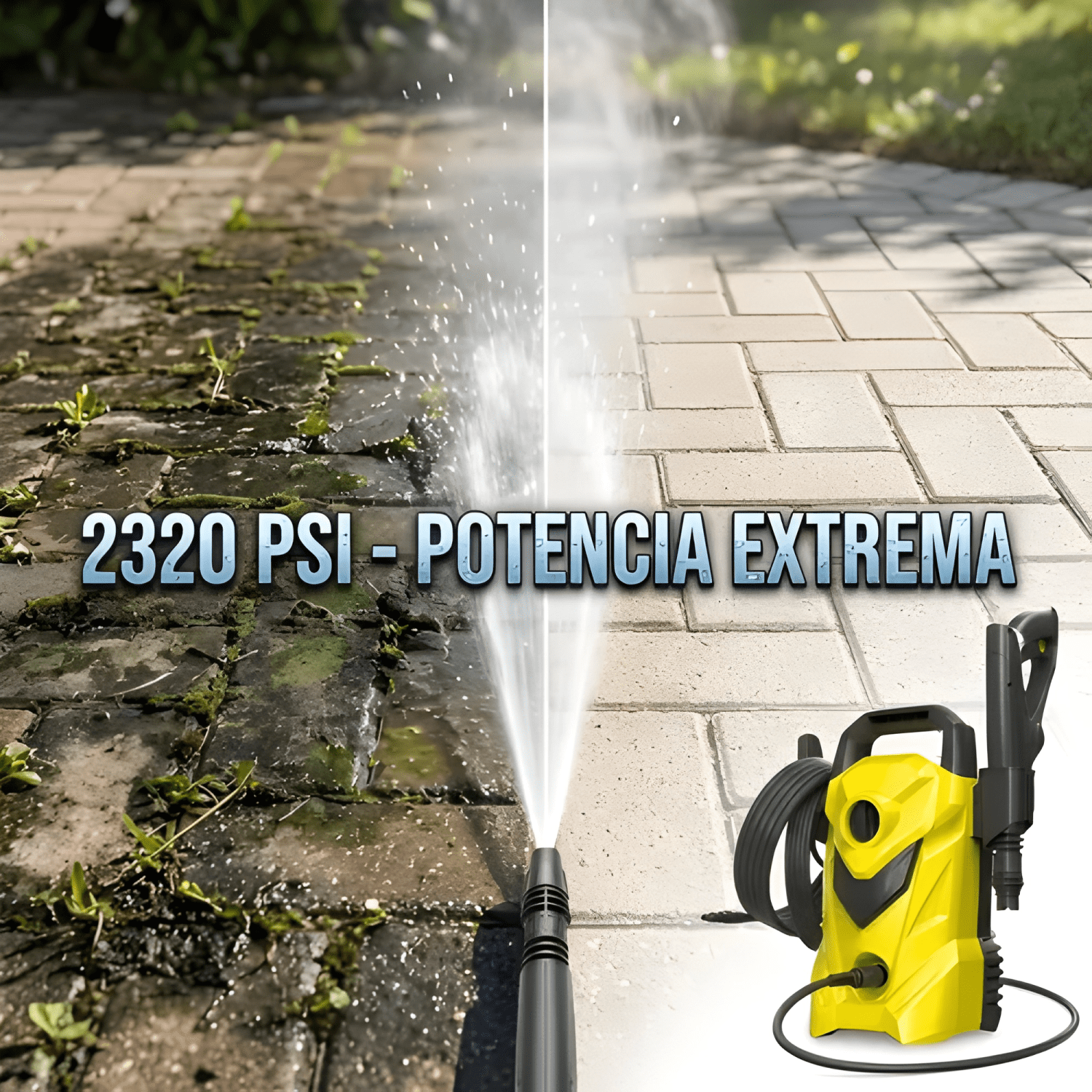 Hidrolavadora 900w Color 160 Bar Amarillo #2-3