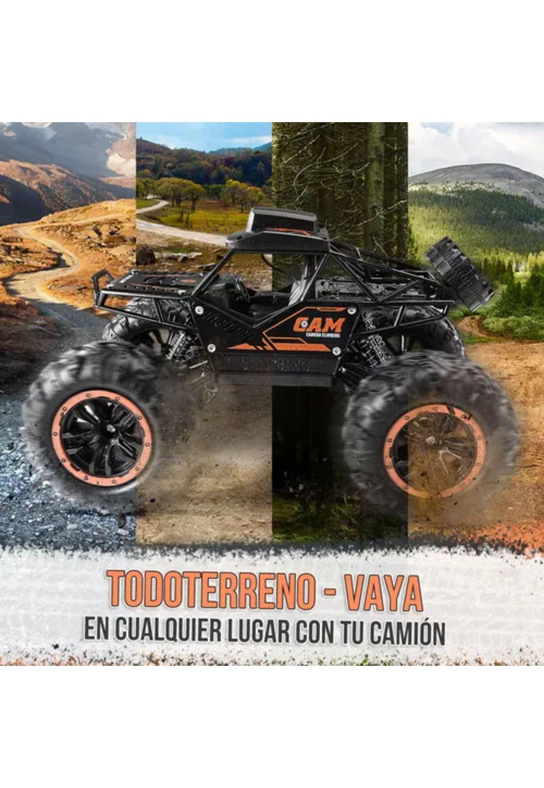 Auto a control remoto recargable con cámara HD WiFi negro-6