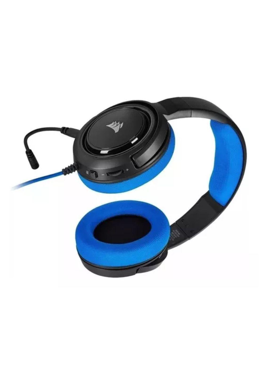 Auriculares gamer Corsair HS35 stereo carbon azul-2