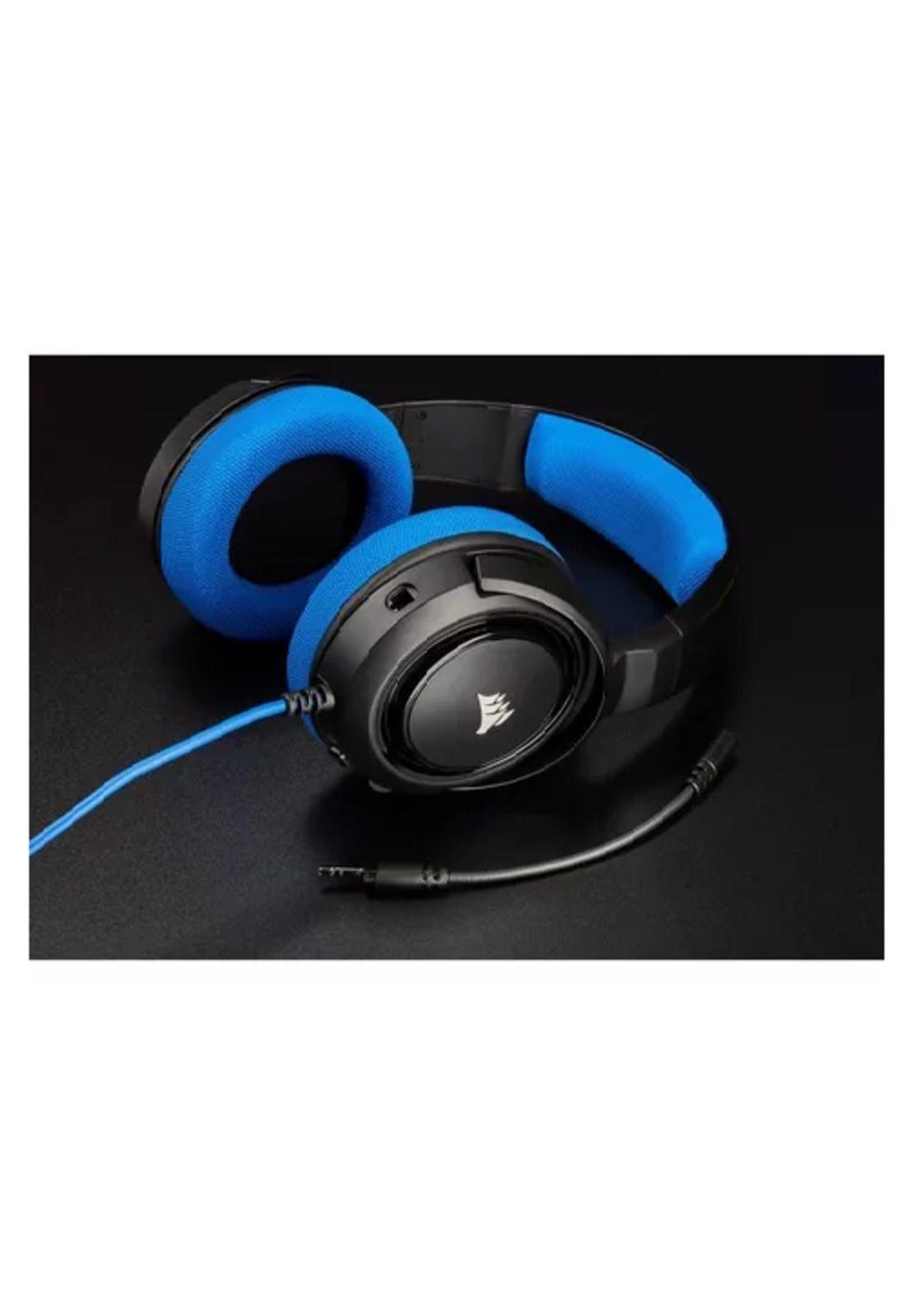 Auriculares gamer Corsair HS35 stereo carbon azul-3