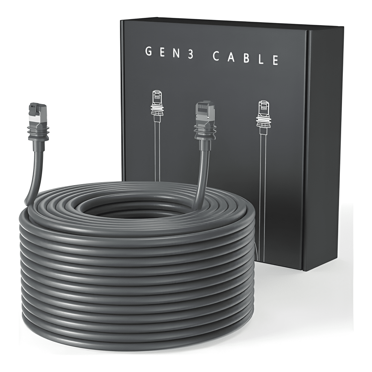 23metros Cable Red Para Starlink Internet Estándar V4 (gen3)-2