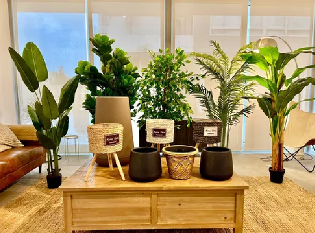 Planta Artificial Banano 120cm Luxury 12 Hjs  Arbusto Real-4