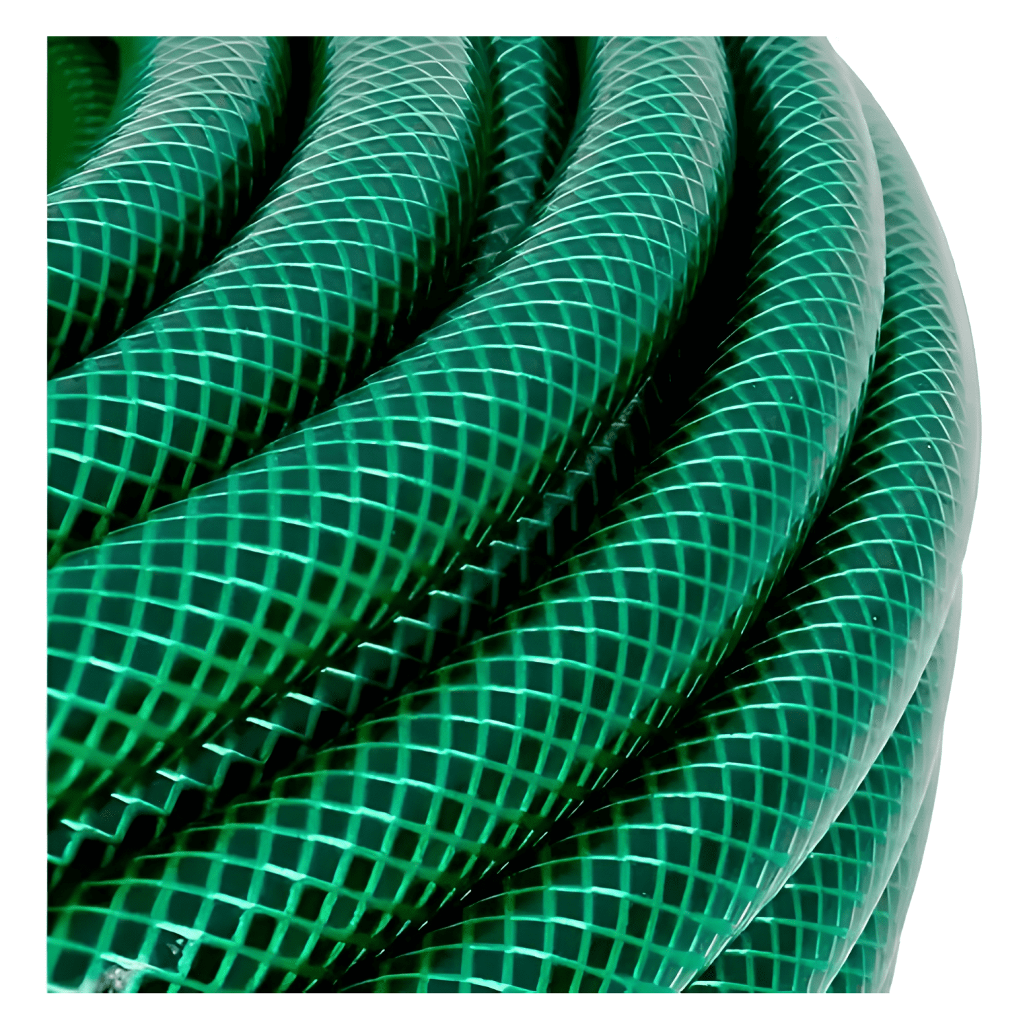 Manguera jardín flexible 3/4 pulgada 50 mts reforzada Verde-1