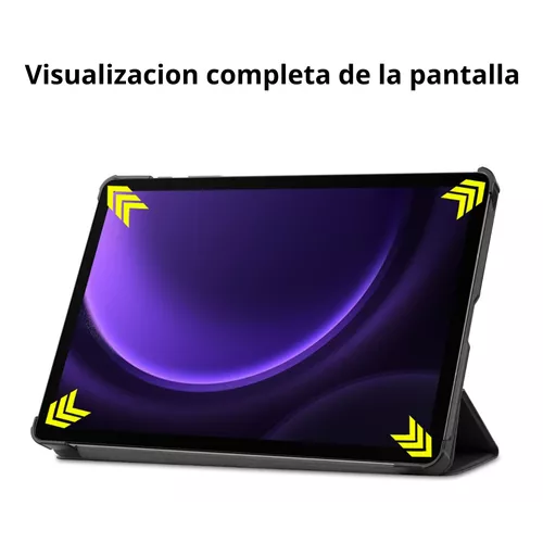 Funda carcasa para tablet Samsung S9S9 Fe SM-X510X710 color negro-3