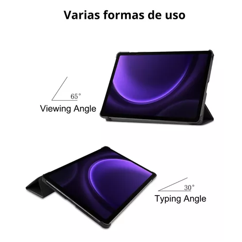 Funda carcasa para tablet Samsung S9S9 Fe SM-X510X710 color negro-4
