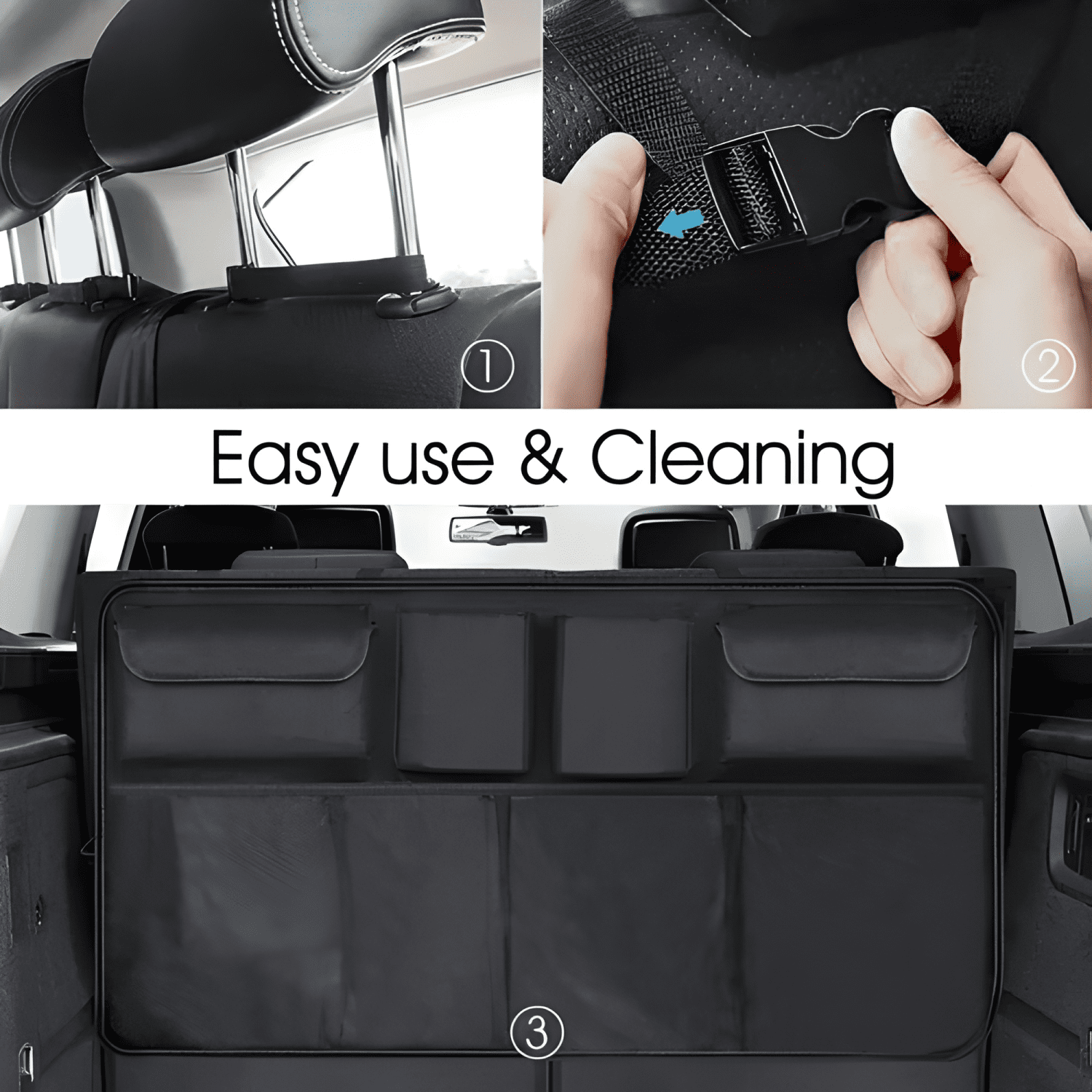 Organizador Maletero Coche Asiento Trasero Colgante #965-3