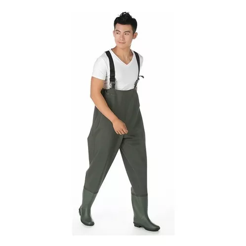 Waders para pesca botas de pesca talla 39 color verde-1