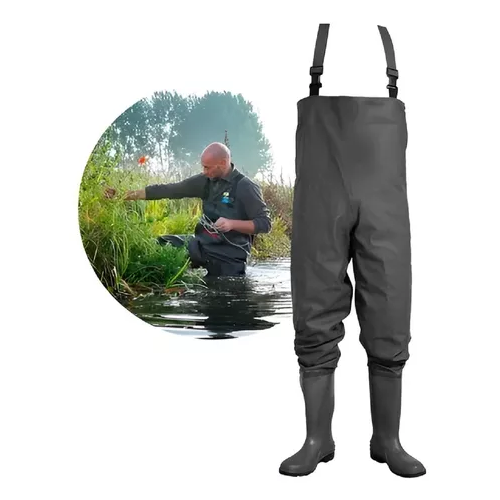 Waders para pesca botas de pesca talla 39 color verde-2