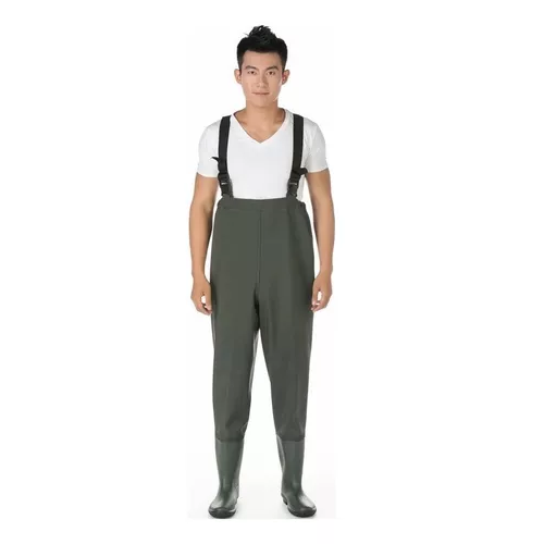 Waders para pesca botas de pesca talla 39 color verde-4