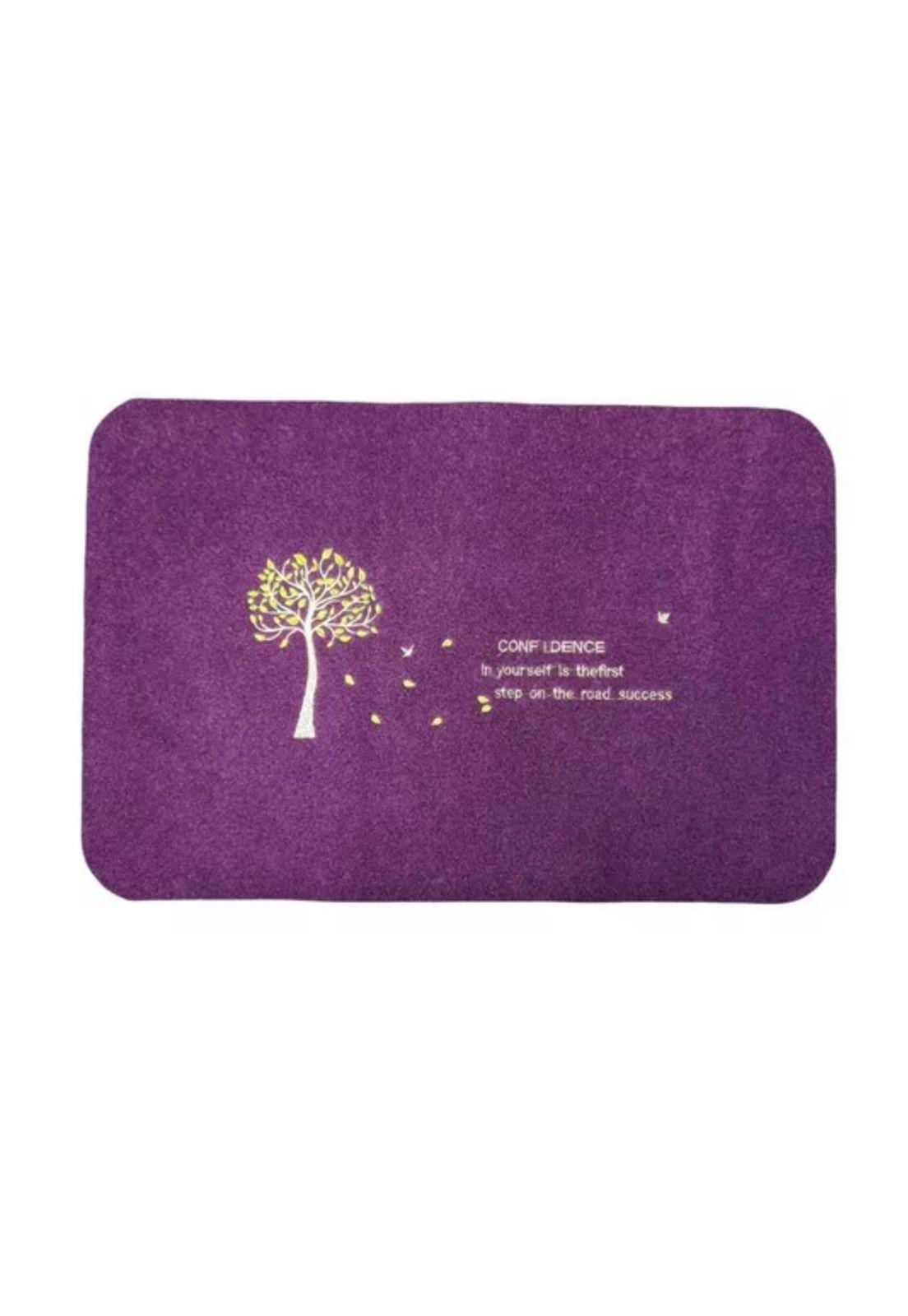 Alfombra Limpiapiés 40x60 cm Morado-0