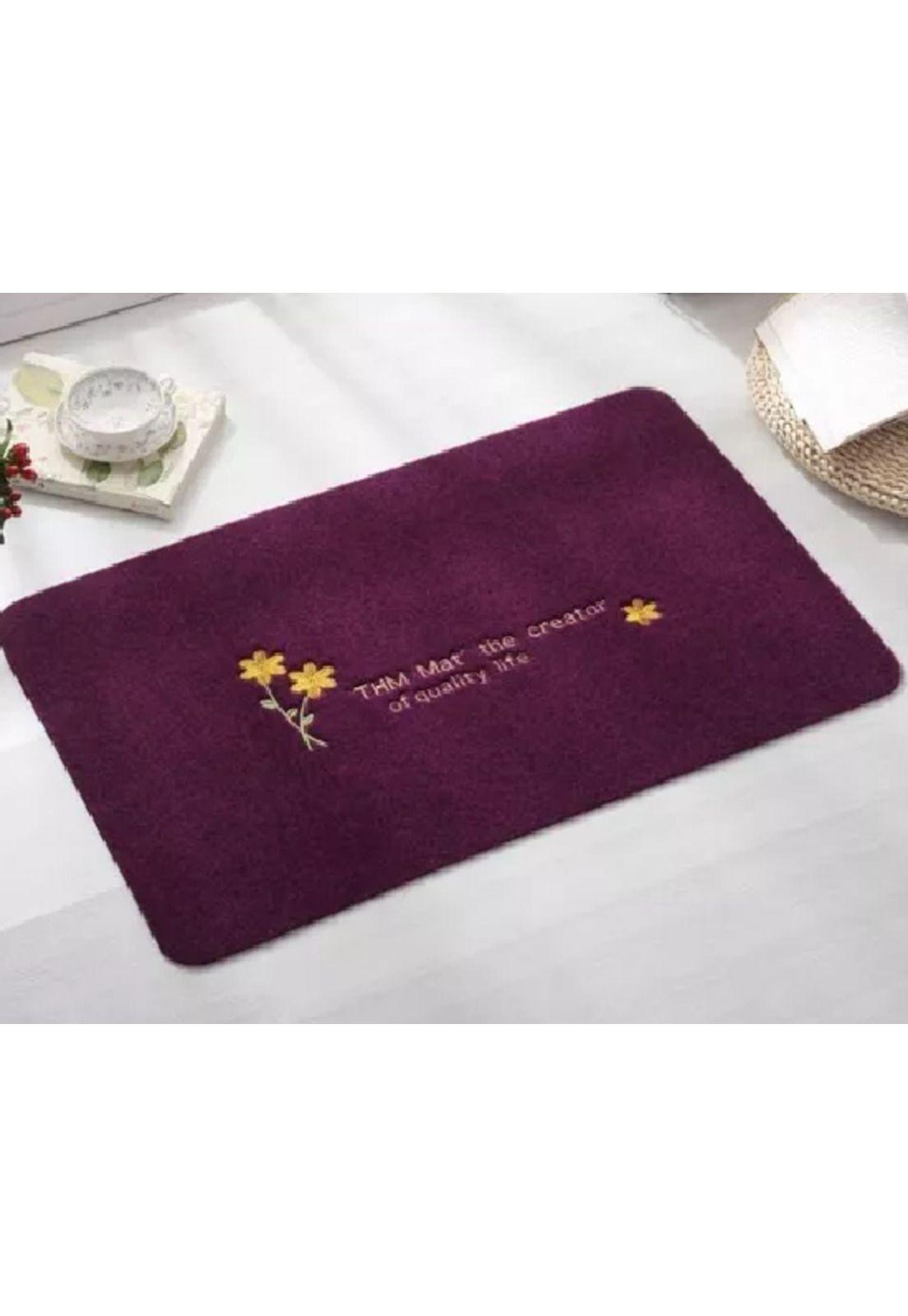 Alfombra Limpiapiés 40x60 cm Morado-1