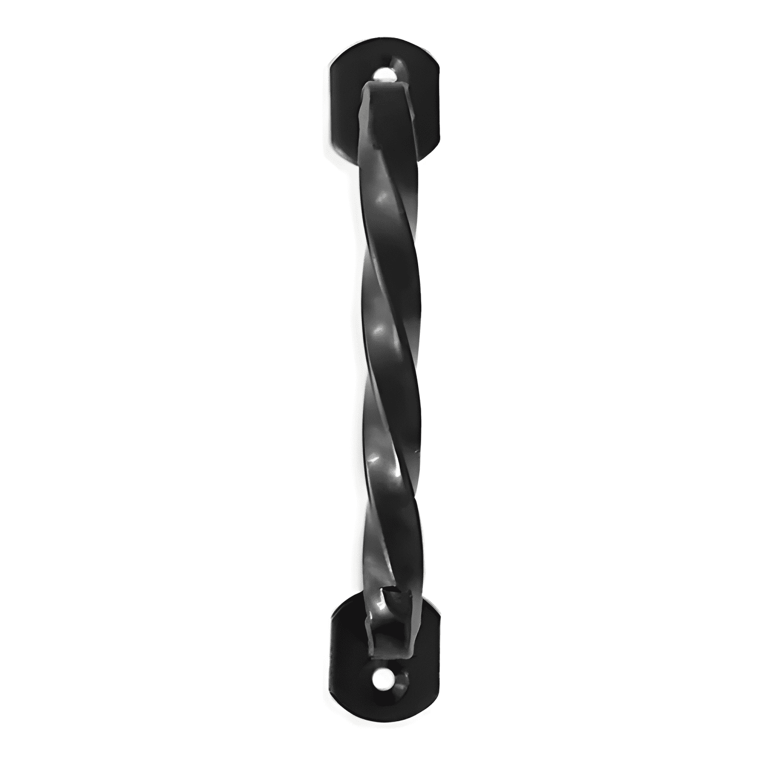 Manilla tirador fierro rústico para puerta y rejas 15,5 cm-2