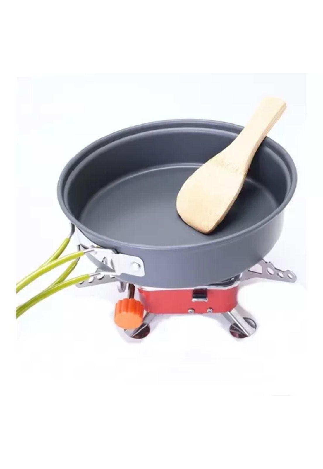Set de ollas y tetera para camping-2