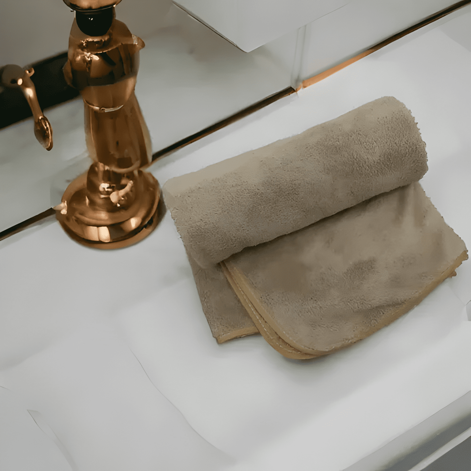 Pack de 4 toallitas de microfibra 30x50 CM lisas para baño-2