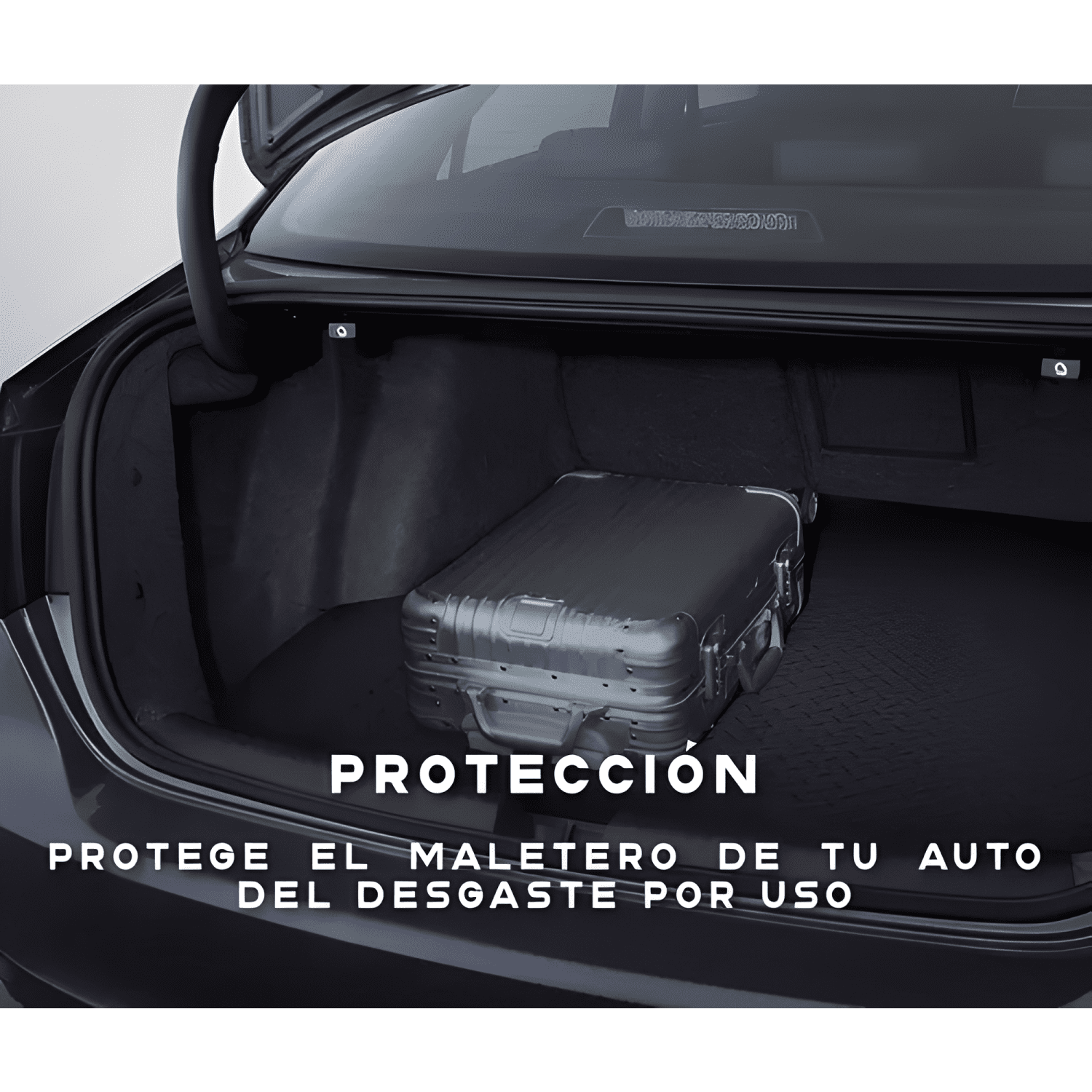 Cubre Maleta Goma Maletero Auto SUV Antideslizante 138x #069-3