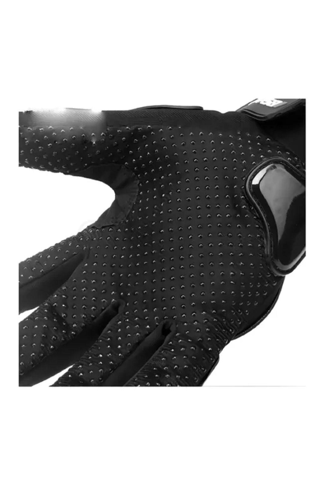 Guantes de moto protección invierno impermeables, talla XL, color naranja-5